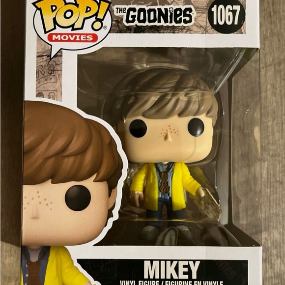 Funko Pop! The Goonies – Mikey Avec Carte, Figurine Vinyle 9 Cm, Collection